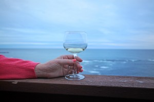 Surfrider Resort - Enjoy a Glass of Wine while taking in the view